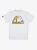 Męski t-shirt MANTO LOGO w kolorze białym na prostym tle