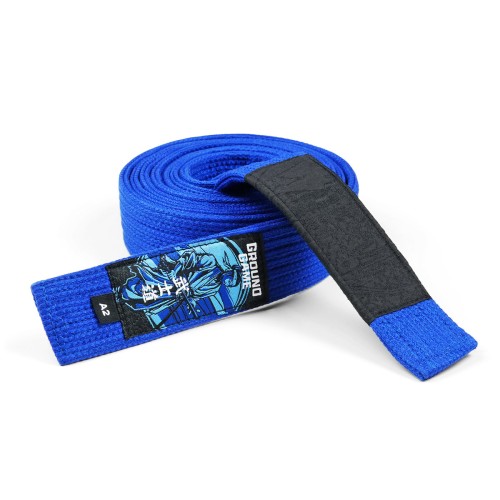 Oryginalna naszywka graficzna na pasie do BJJ Ground Game Premium