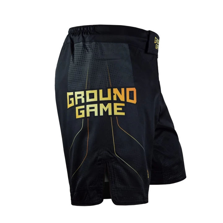 Spodenki MMA Ground Game Gold 2.0 czarno-złote