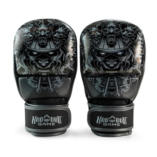 Rękawice sparingowe MMA Ground Game Samurai Shadow - ujęcie z przodu