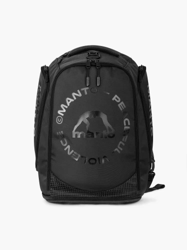 Czarny wielofunkcyjny plecak 2w1 MANTO CIRCLE Blackout 62L