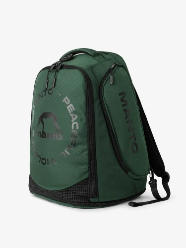 Profil zielonego plecaka wielofunkcyjnego MANTO CIRCLE XL