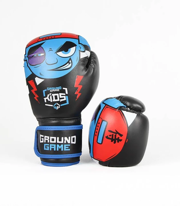 Rękawice do boksu dla dzieci Ground Game Prodigy wyprofilowanie na uderzenia