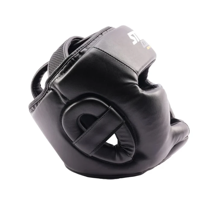 Kask ochronny StormCloud Lynx – tył z szerokim systemem zapięcia na rzep